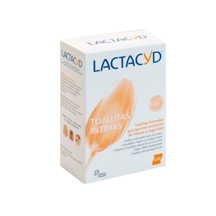 Lactacyd Intimate Wipes 10 Units